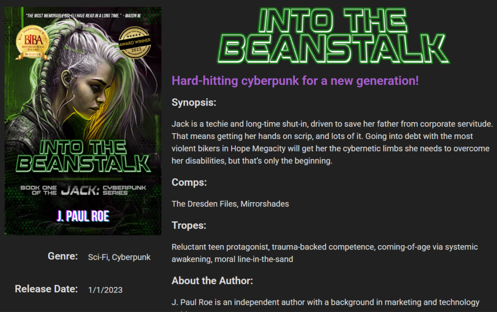 indie-book-press-kit-generator